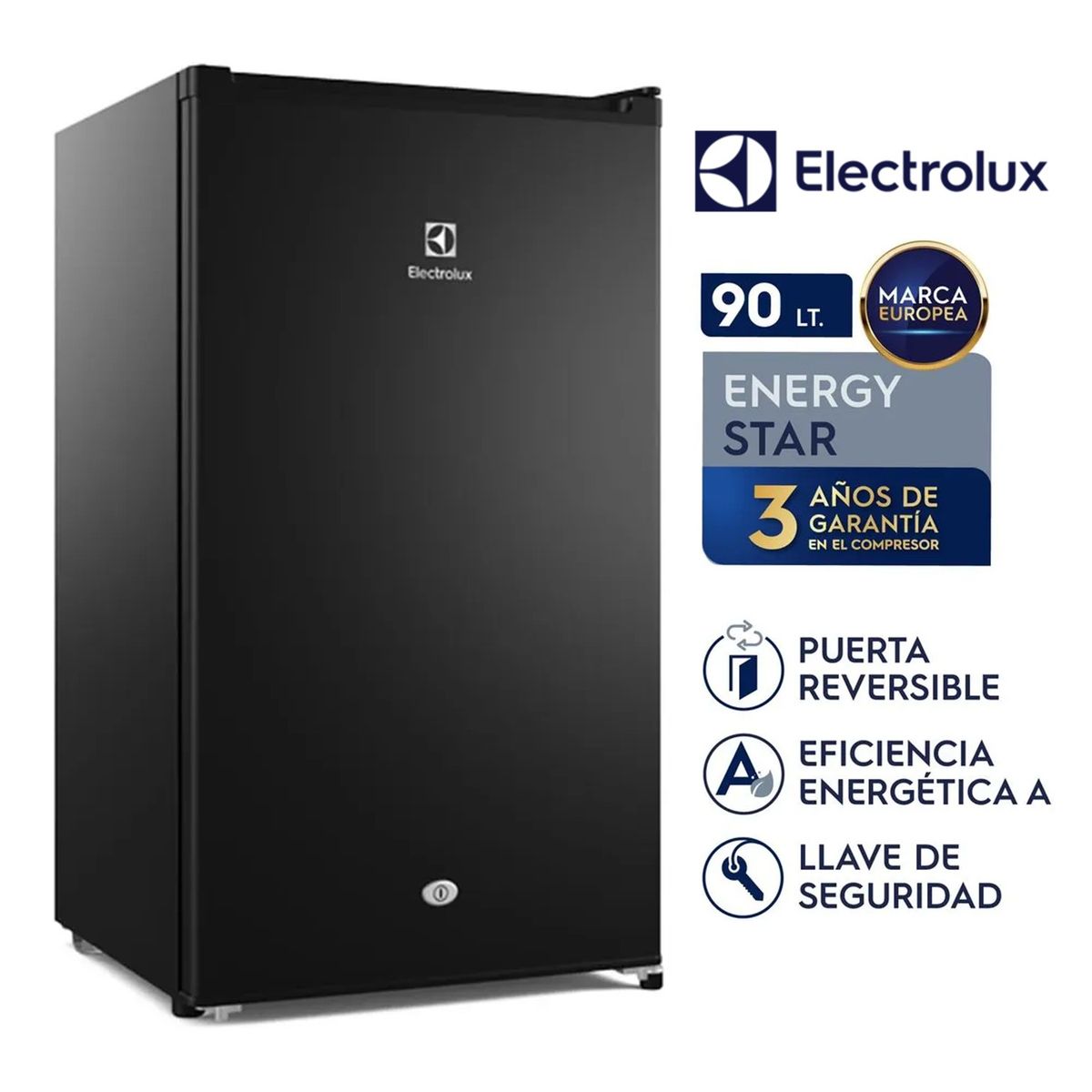 ELECTROLUX - Frigobar Electrolux Frost One Door 90L Premium Black