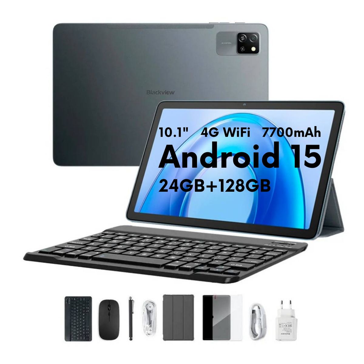 BLACKVIEW - Tablet Blackview Tab 60 Pro 4G LTE 10.1" ( 8+16GB)24+128GB UP 2TB - GRIS