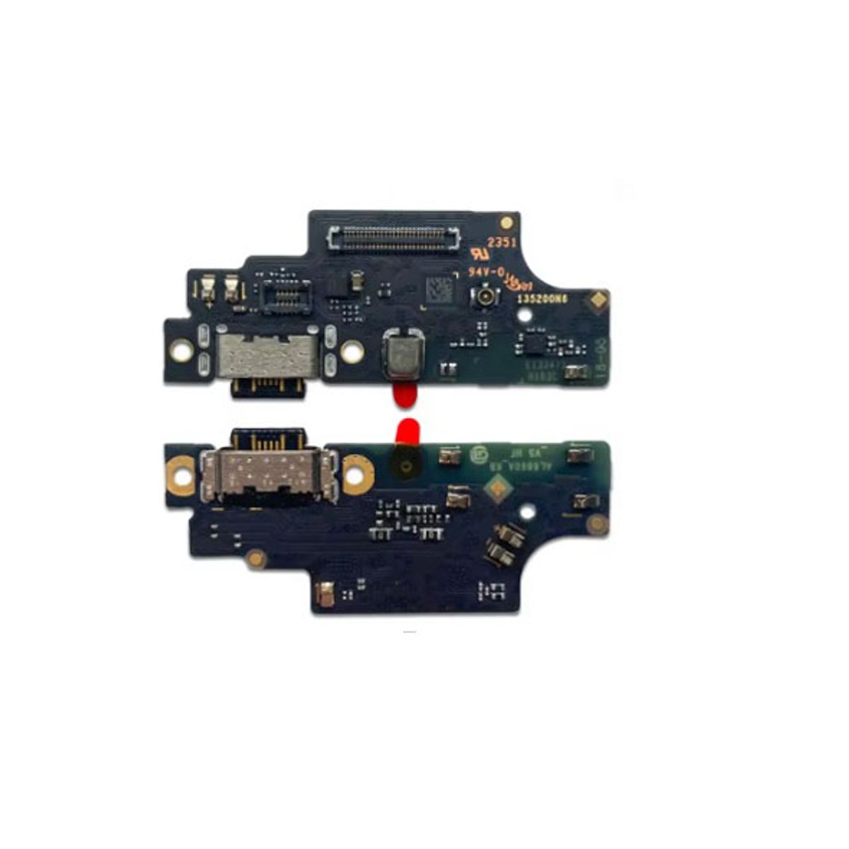 GENERICO - Repuesto Flex de Carga y Microfono Xiaomi Redmi Note 13 Pro 4G