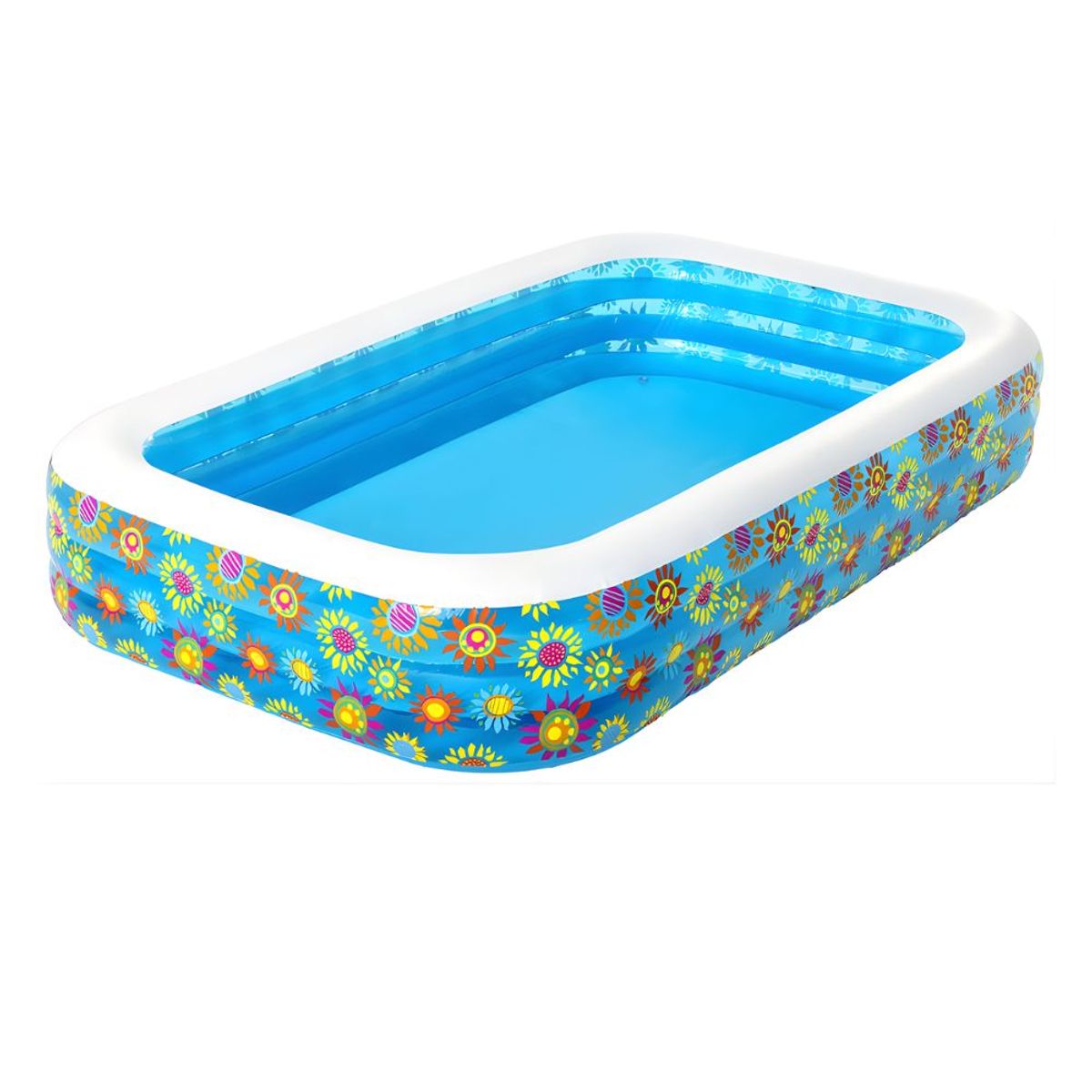 BESTWAY - Piscina iflable Infantil Modelo Flowers 305X183X56cm