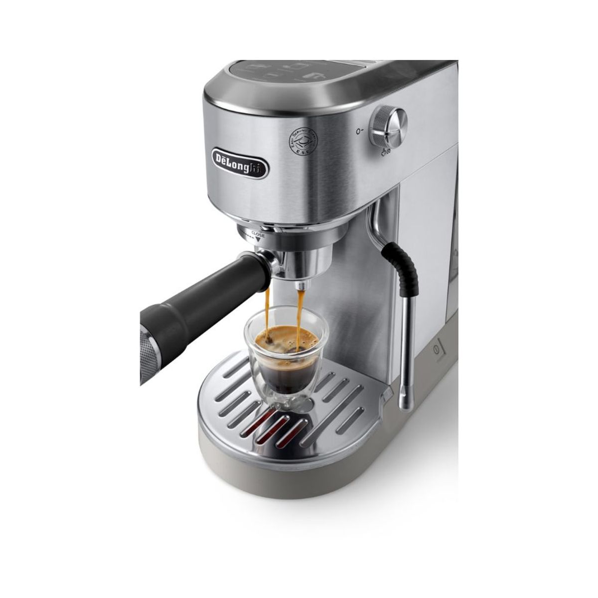 DELONGHI - CAFETERA DE ESPRESSO DEDICA DUO METAL COLD EXTRACTION DELONGHI EC890.M