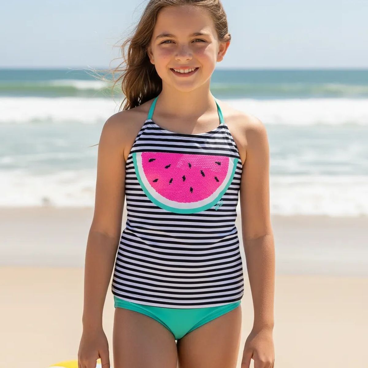 JUSTICE - Traje de baño talla 12 para niñas