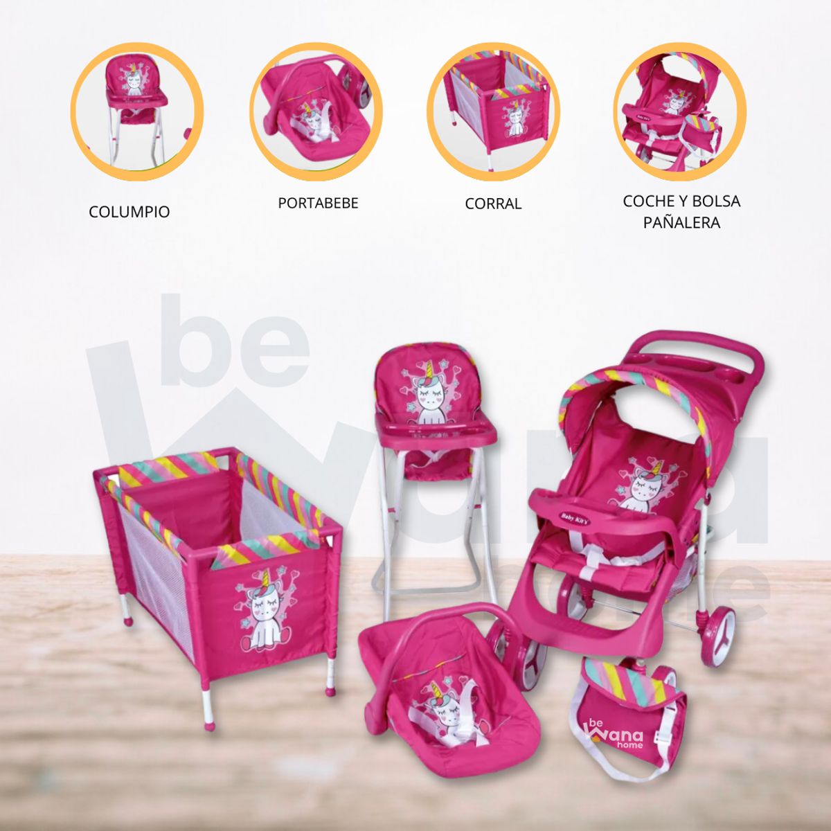 BABY KITS - Accesorios para muñeca de bebé BABY KITS «MAXI DOLL»