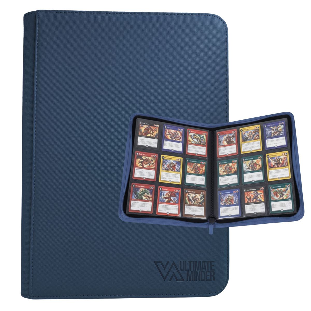 ULTIMATE MINDER - Album para 360 Cartas coleccionables Binder -  Azul Premium