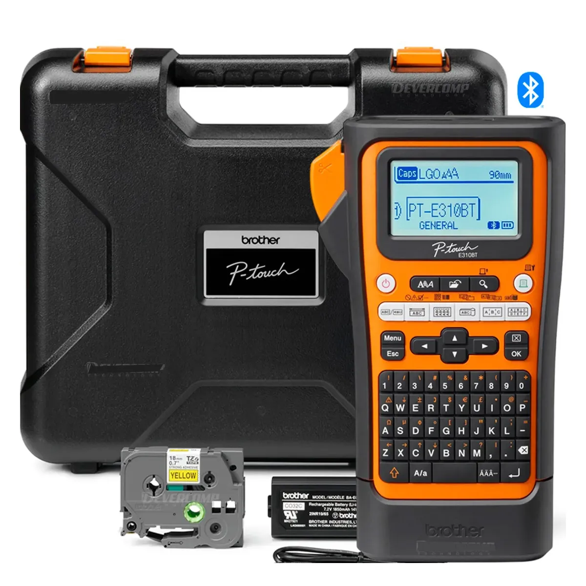 BROTHER - Rotuladora Brother PT-E310BTVP Portátil Bluetooth