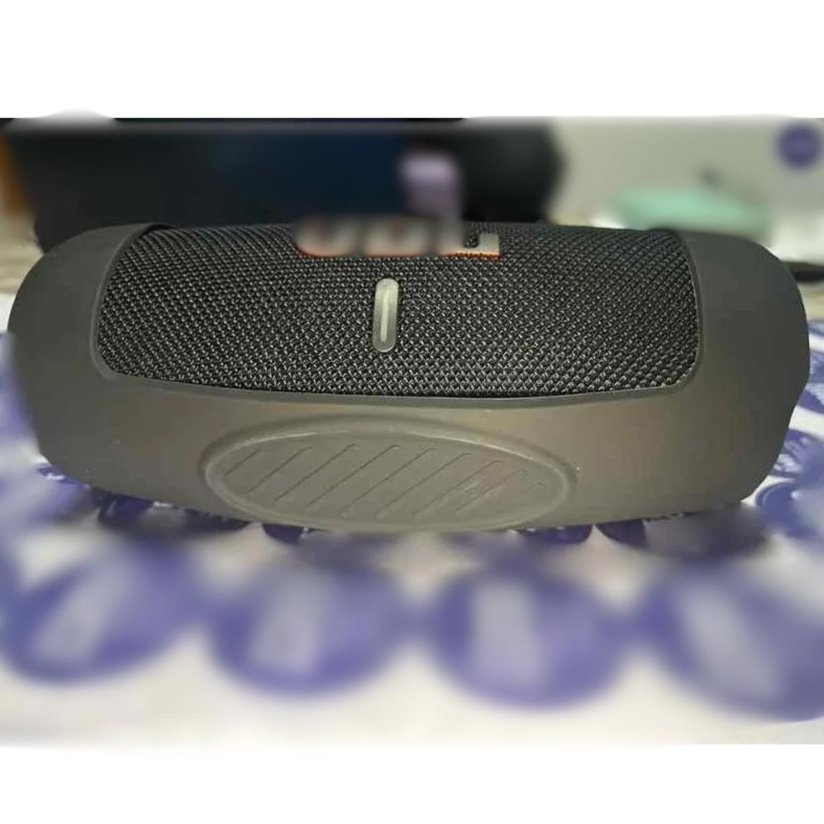 GENERICO - PROTECTOR FUNDA CASE DE SILICONA PARA JBL CHARGE 5 COLOR NEGRO BLACK