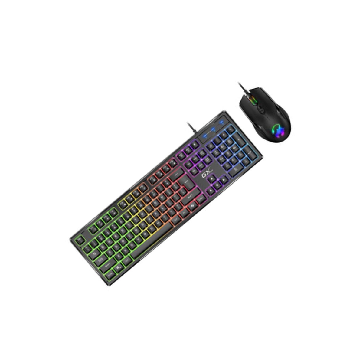 GENIUS - TECLADO GENIUS + MOUSE GX SCORPION KM-GX6 AI COPILOT RGB 19 TECLAS ANTI-GHOSTING 3200DPI NEGRO