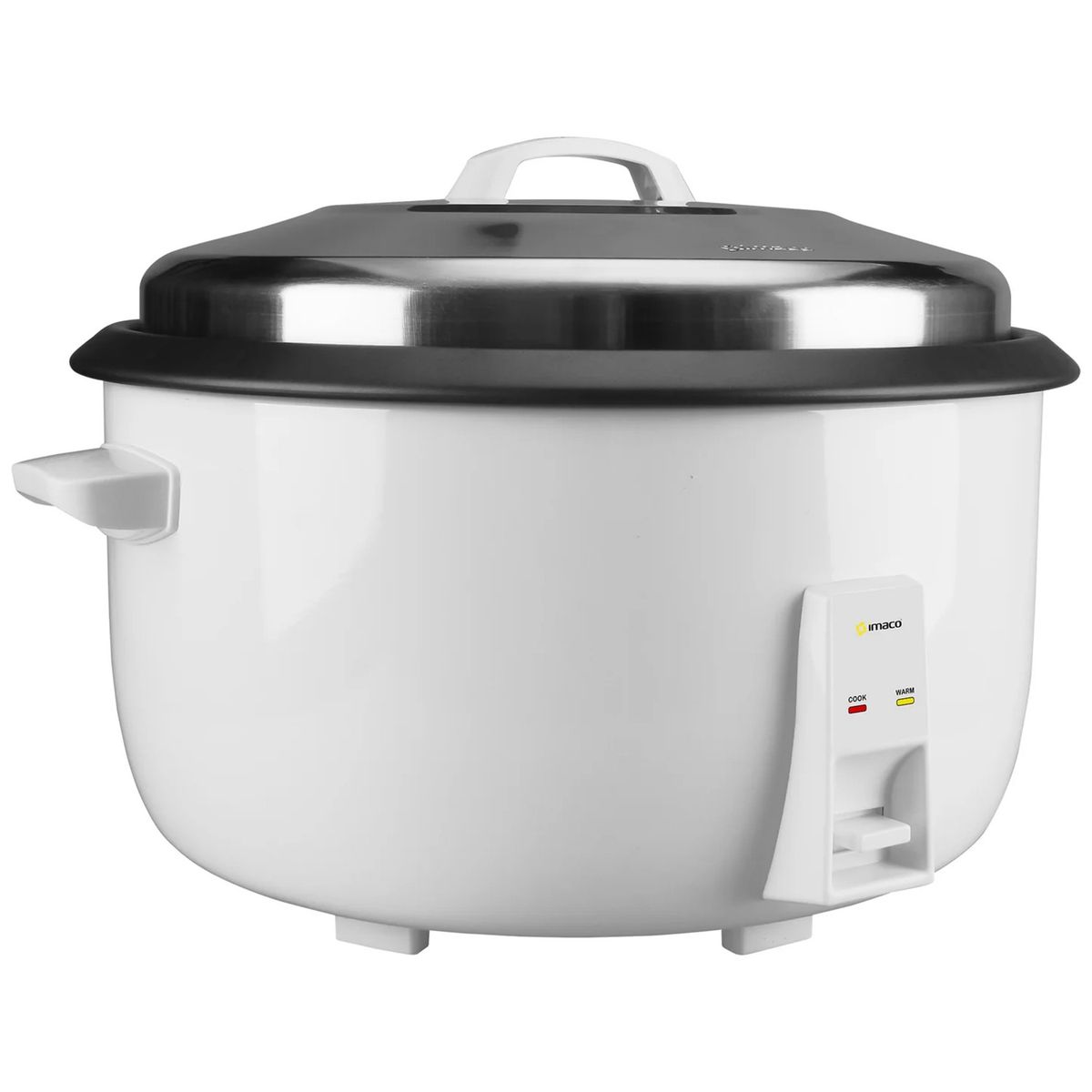 IMACO - Olla Arrocera Imaco 10 litros Acero Inoxidable RC930 Blanco