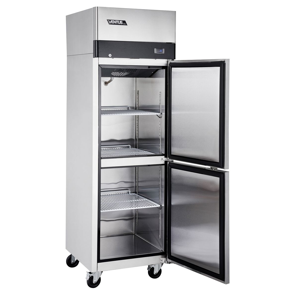 VENTUS - Refrigerador acerado de una puerta 410ltrs