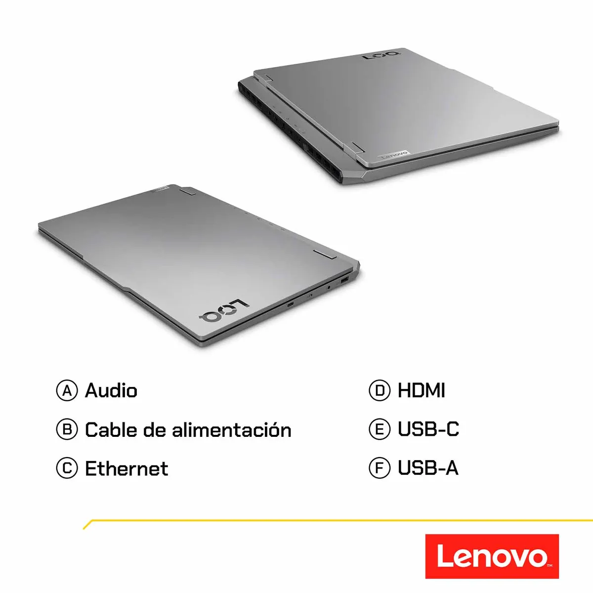 LENOVO - Laptop Gaming LOQ 15IRX10 Intel Core i7 16GB 512GB SSD RTX 5050 15.6 FHD 144Hz