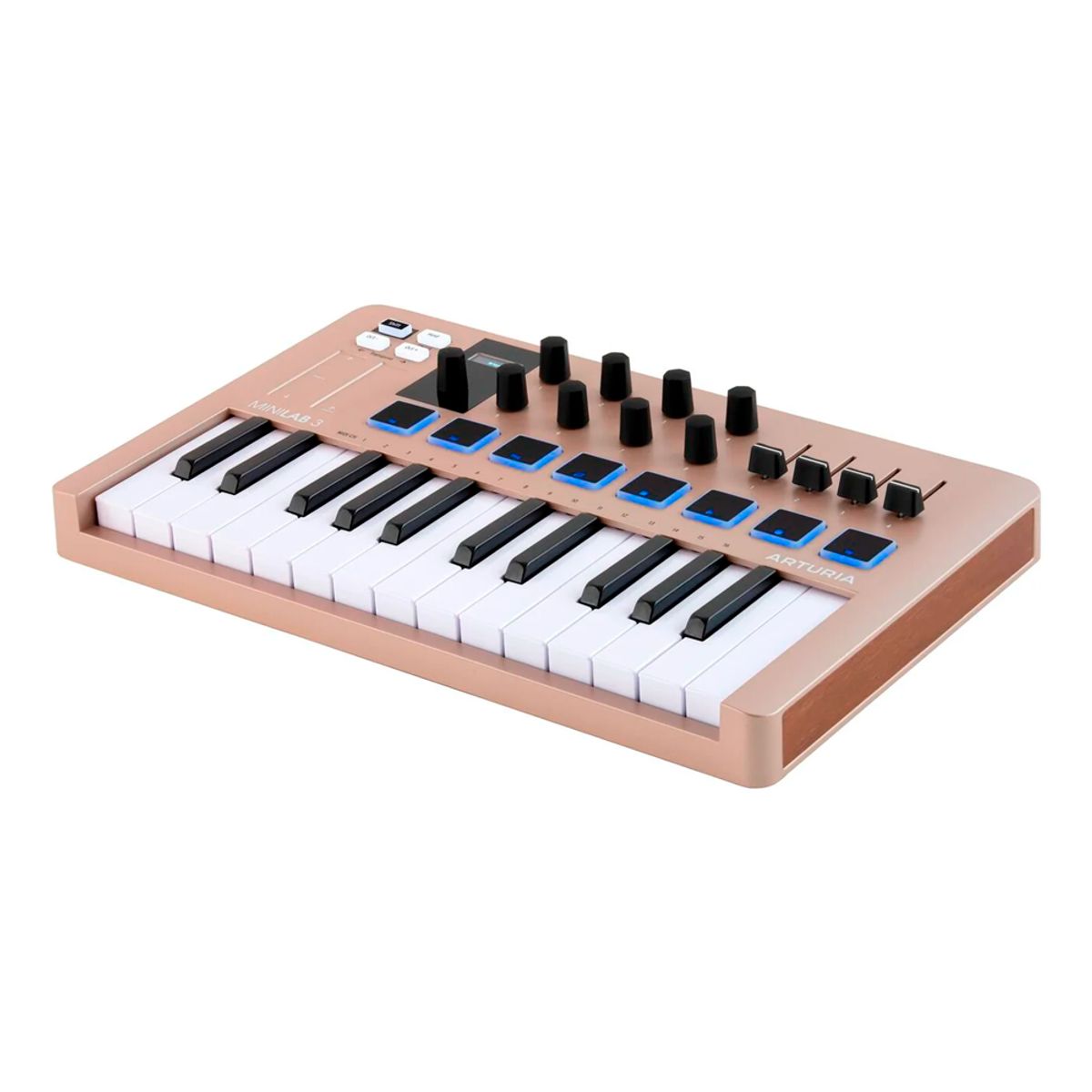 ARTURIA - ARTURIA MINILAB 3 CHAMPAGNE CONTROLADOR MIDI