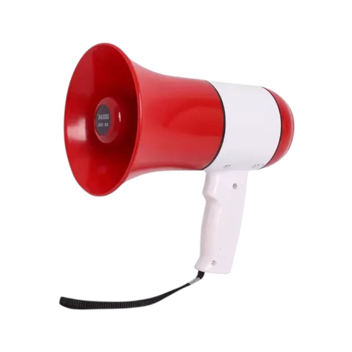 GENERICO - Megáfono batería portátil con grabadora 35 W - Rojo y Blanco