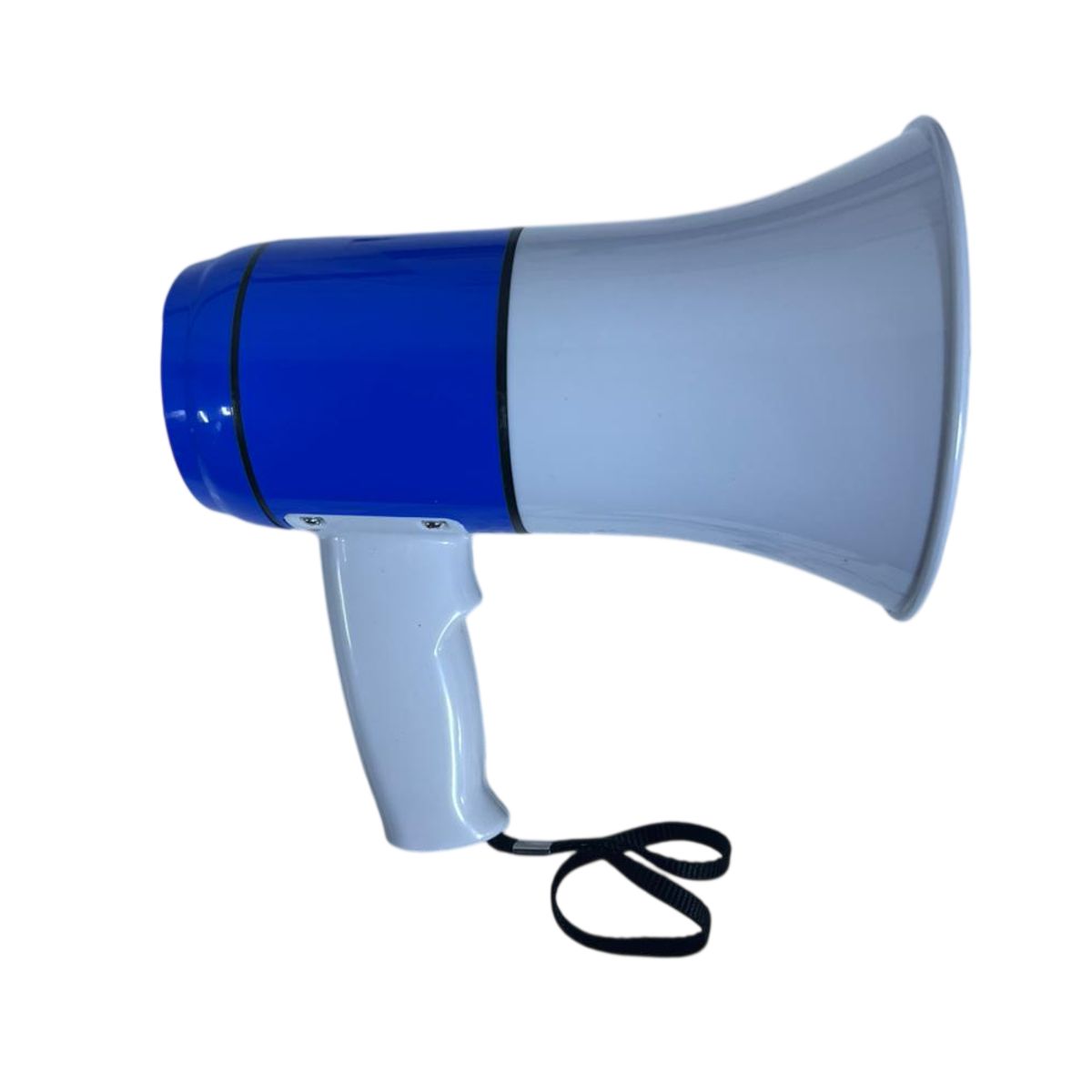 GENERICO - Megáfono batería portátil con grabadora 35 W - Azul y Blanco