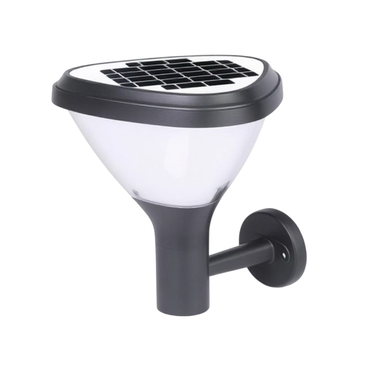 GENERICO - Lámpara Solar LED Nube Garden Light 20W - Luz Fría