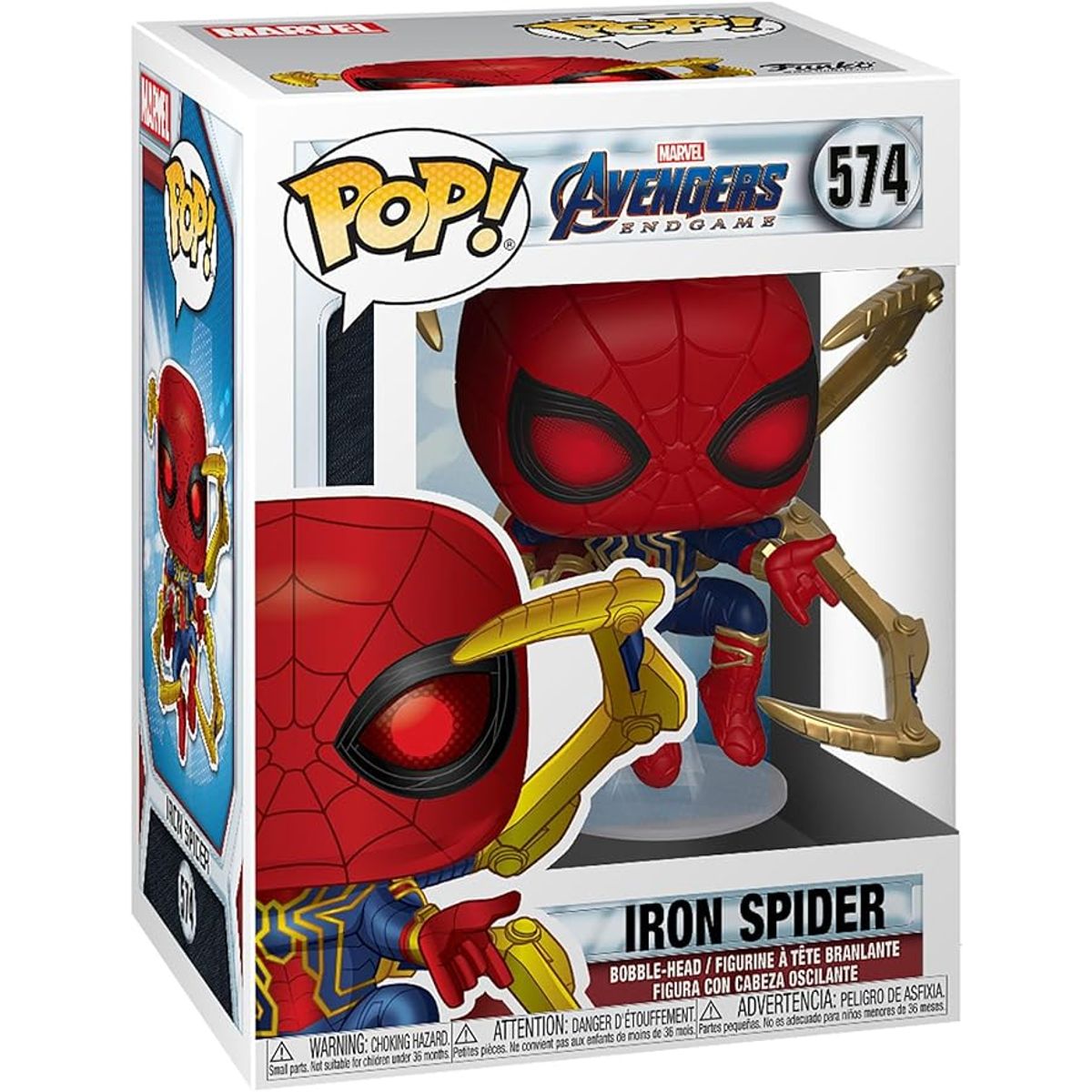 FUNKO - Funko Pop Iron Spider 574 Spiderman Avengers Endgame