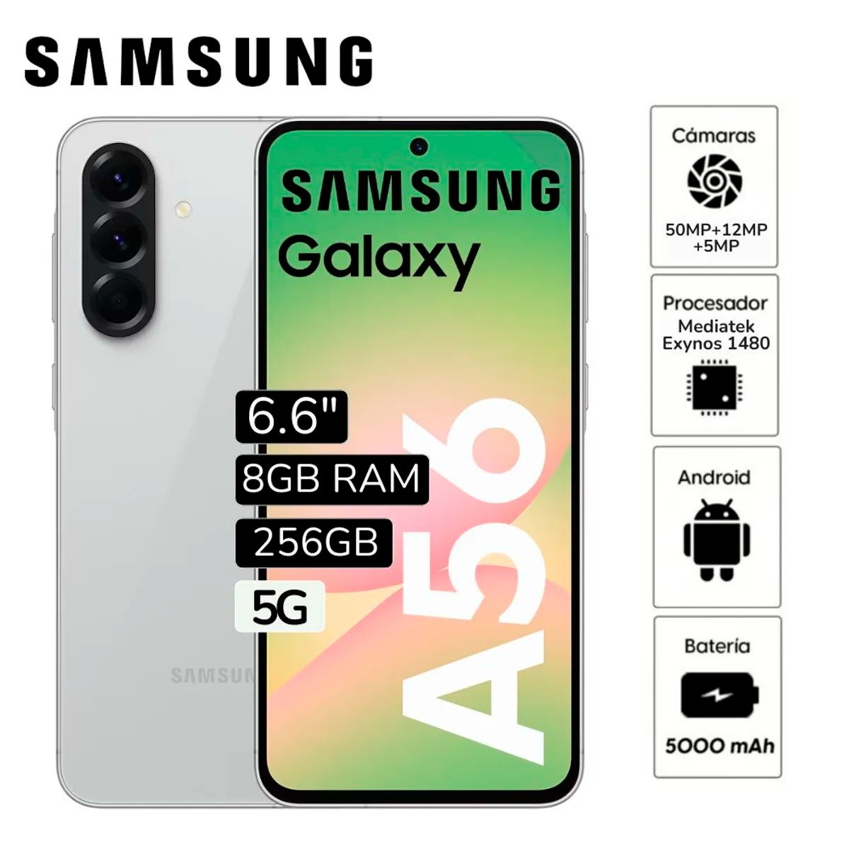 SAMSUNG - CELULAR GALAXY A56 8RAM 256GB