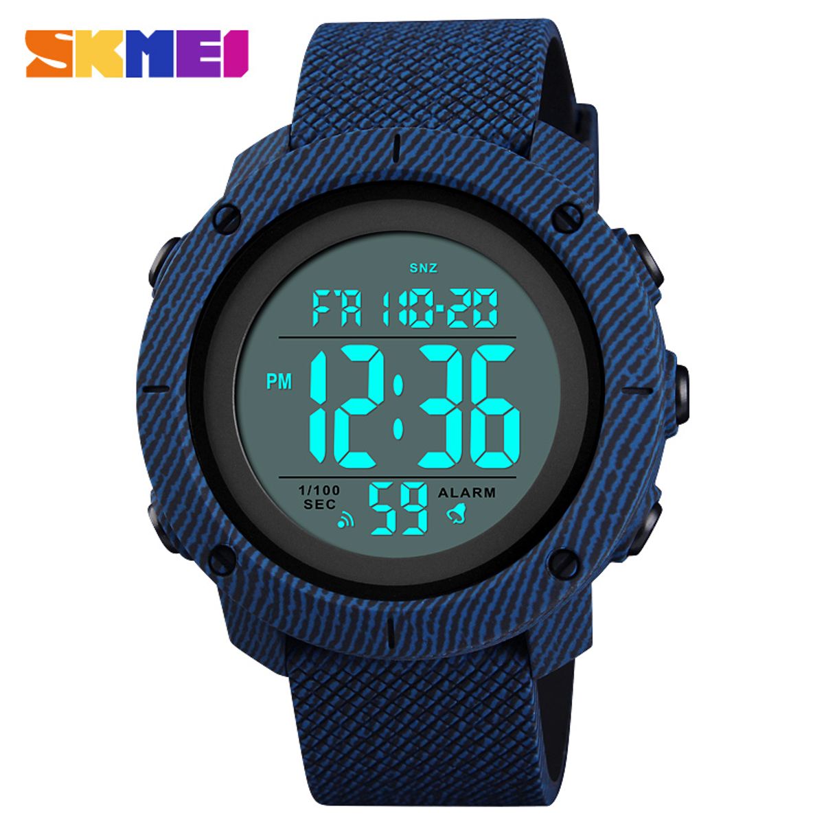 Skmei - Reloj Skmei 1434 Verde militar Correa Silicona