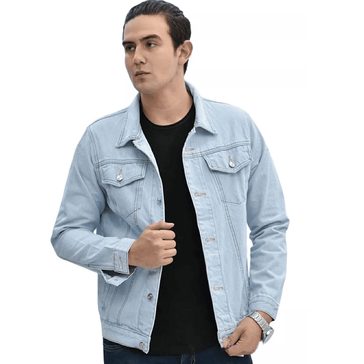 ELEMENT SPECIAL EDITION - Casaca Jeans Titanio Supreme