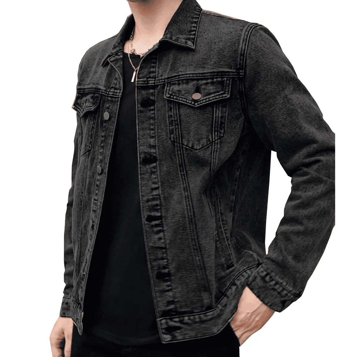 ELEMENT SPECIAL EDITION - Casaca Jeans Titanio Supreme