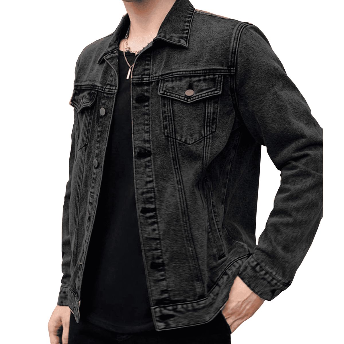 ELEMENT SPECIAL EDITION - Casaca Jeans Titanio Supreme