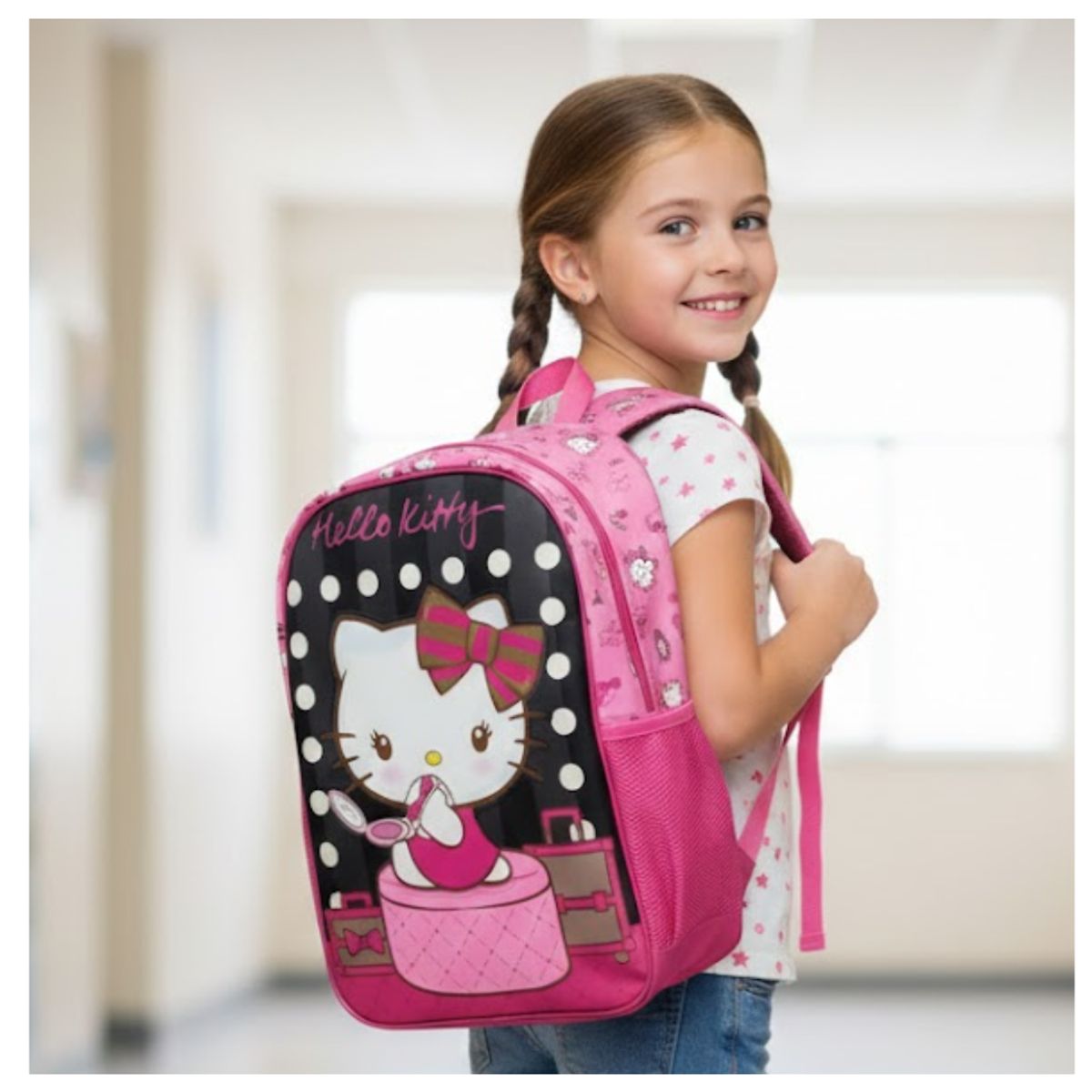 GENERICO - Mochila para Niños y Niñas Multipack 3 en 1  Regreso a Clases Personajes Animados