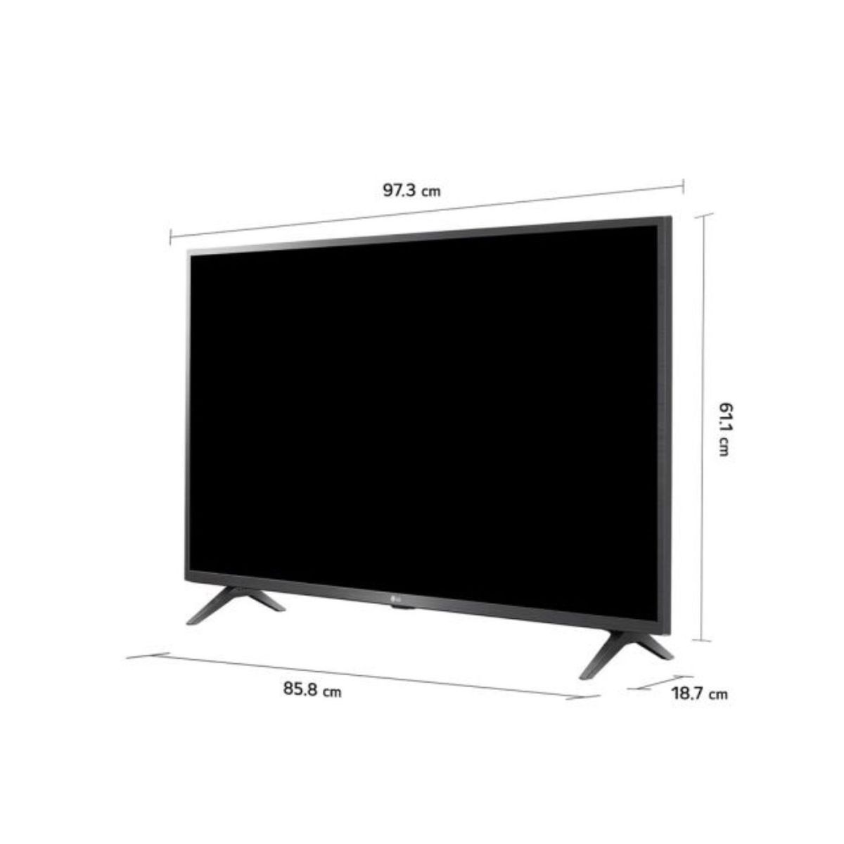LG - Televisor LG LED FHD THINQ AI SMART 43 43LR6000PSA