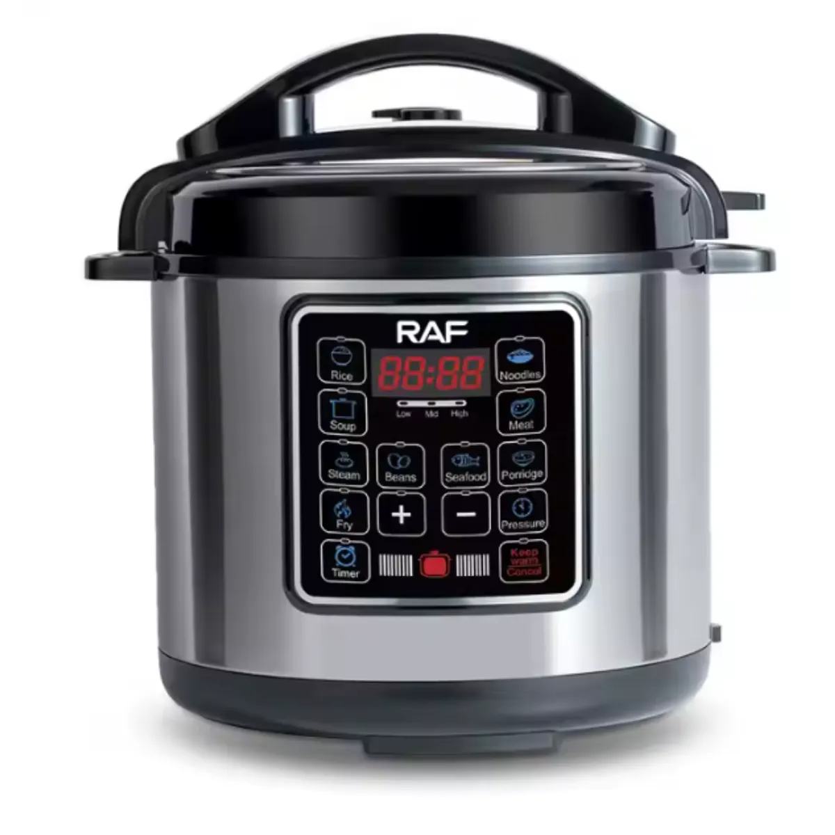 RAFF - OLLA A PRESION MULTIFUNCIONAL ARROCERA 6 LITROS R0168