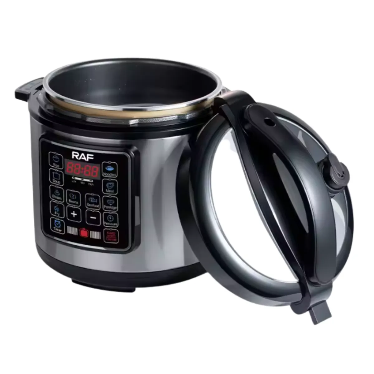 RAFF - OLLA A PRESION MULTIFUNCIONAL ARROCERA 6 LITROS R0168