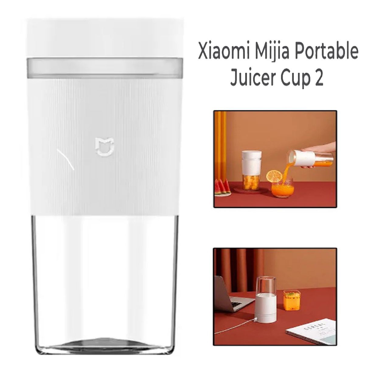 XIAOMI - Licuadora Portátil Xiaomi 2 de 300ML Blanco