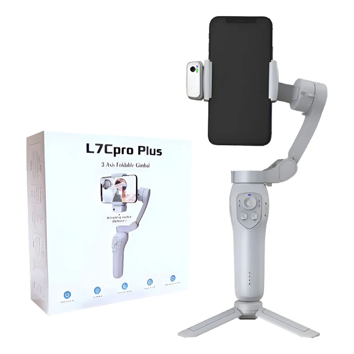 OEM - Estabilizador Gimball Para Celular L7Cpro Plus con Seguimiento Automático AI