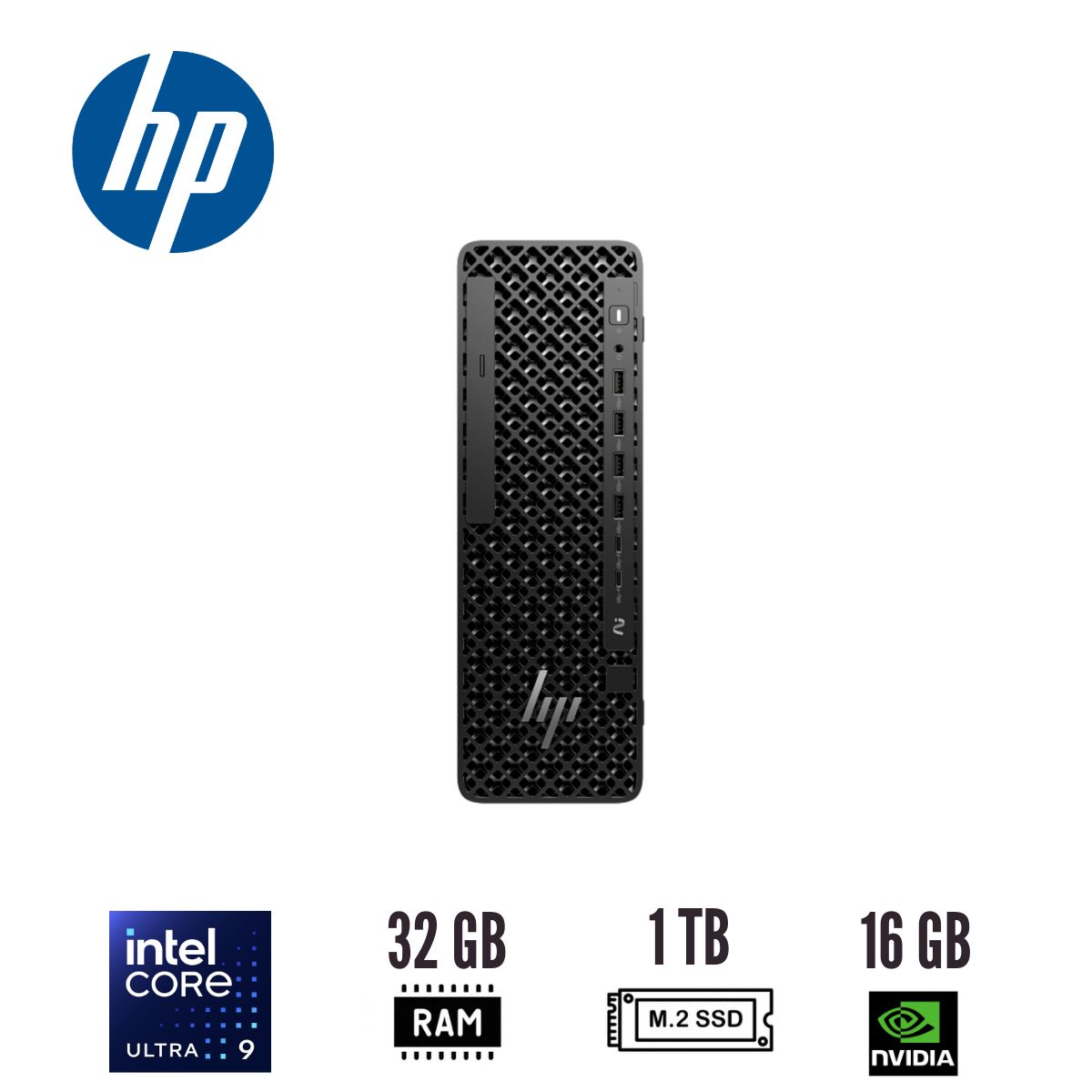 HP - COMPUTADOR - WORKSTATION HP Z2 SFF G1I INTEL CORE ULTRA 9 32GB DDR5 1TB NVIDIA RTX 2000 ADA 16GB