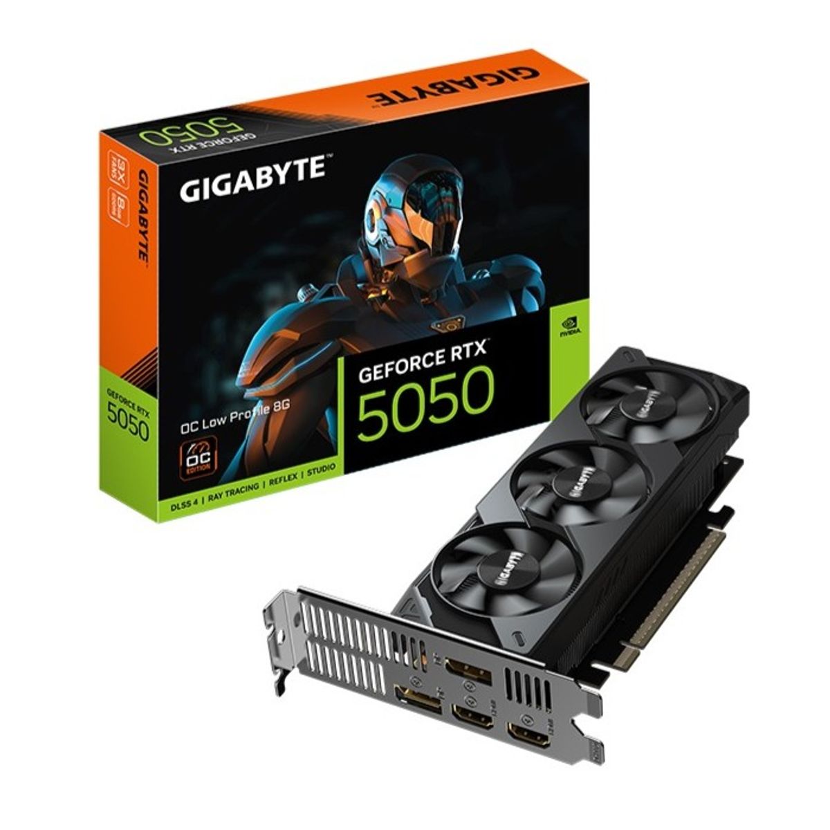 GIGABYTE - Tarjeta de Video Gigabyte GeForce RTX 5050 8GB GDDR6 Triple Fan