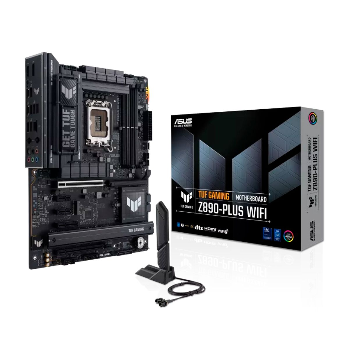 ASUS - Motherboard ASUS TUF GAMING Z890-PLUS WIFI, Chipset Intel Z890, LGA 1851, HDMI, DP, ATX