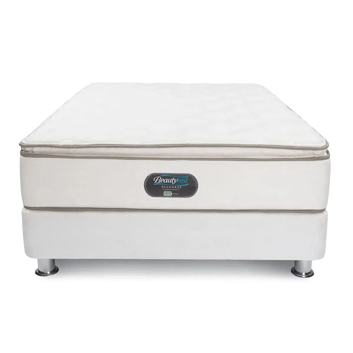 BEAUTYREST SIMMONS - Cama Box Tarima Felicity King + 2 Almohadas