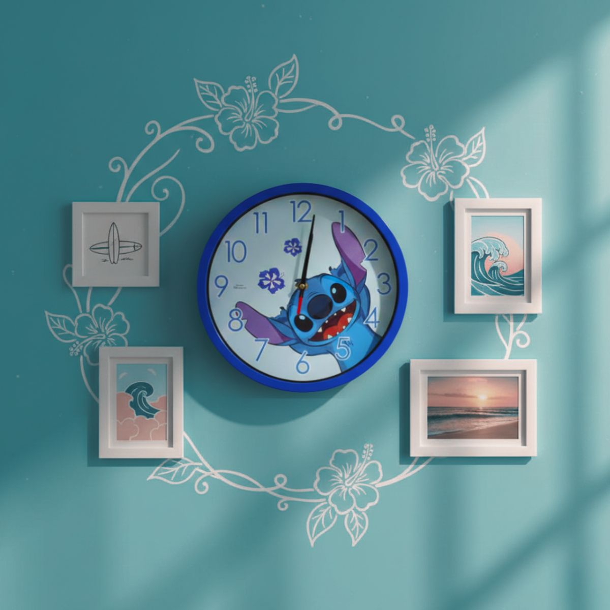 GENERICO - Reloj Alien Animado Feliz 25cm