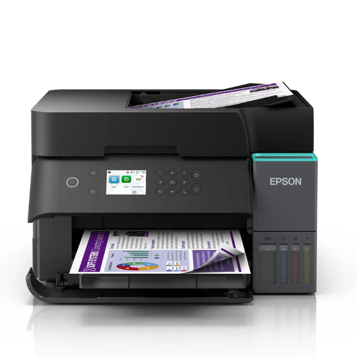 EPSON - Impresora Multifuncional 3 En 1 Ecotank L6370 Wi-fi Con Dúplex De Impresión Y Adf