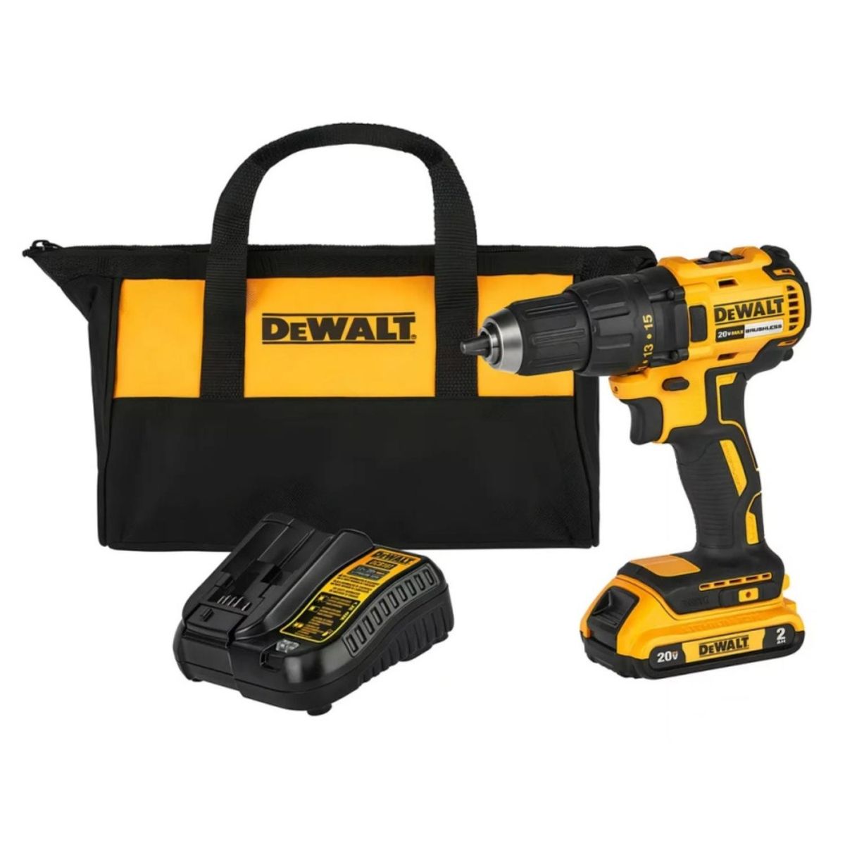 DEWALT - Taladro Atornillador 1/2" 20V Brushless Dewalt