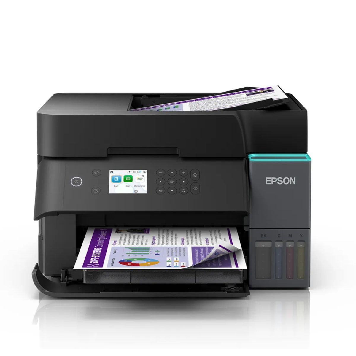 EPSON - Impresora Multifuncional 3 En 1 Ecotank L6370 Wi-fi Con Dúplex De Impresión Y Adf