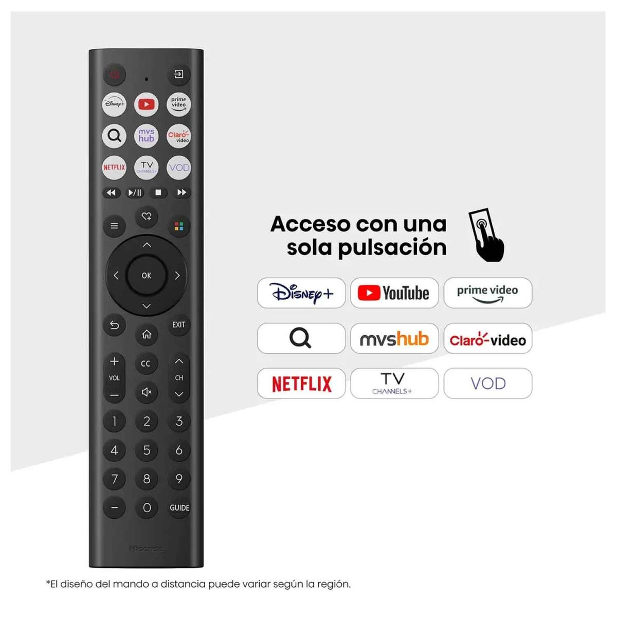 HISENSE - Televisor Hisense 50" FHD Smart TV 50A4NV 2025