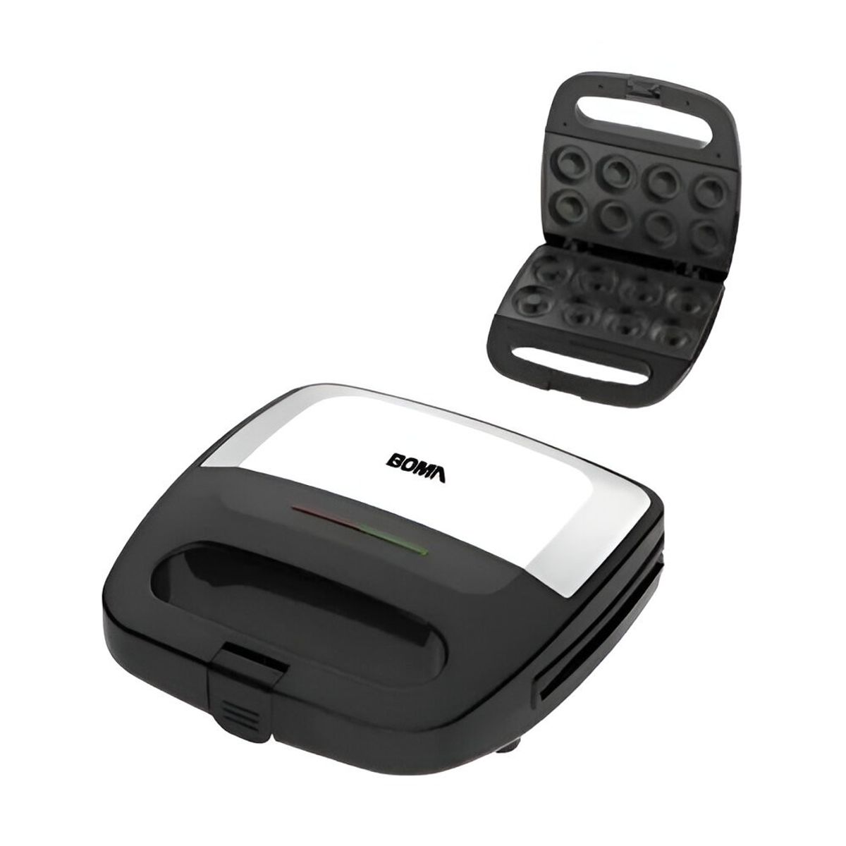 GENERICO - Maquina Para Hacer Donas BOMA  De 800W Antiadherente Color Negro