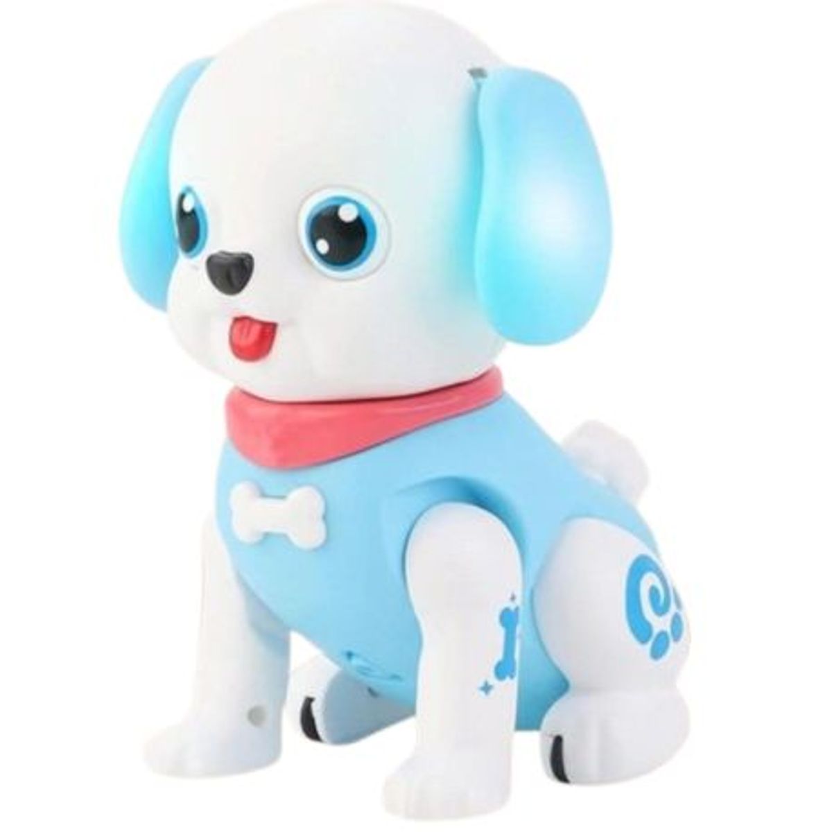 GENERICO - Perrito Interactivo con Luces Musical - Azul