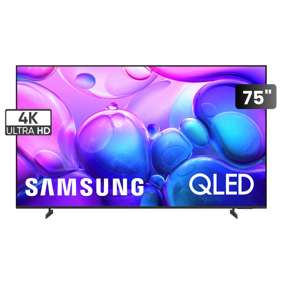 SAMSUNG - Televisor Samsung 75 Smart QLED 4K UHD QN75Q6FAA