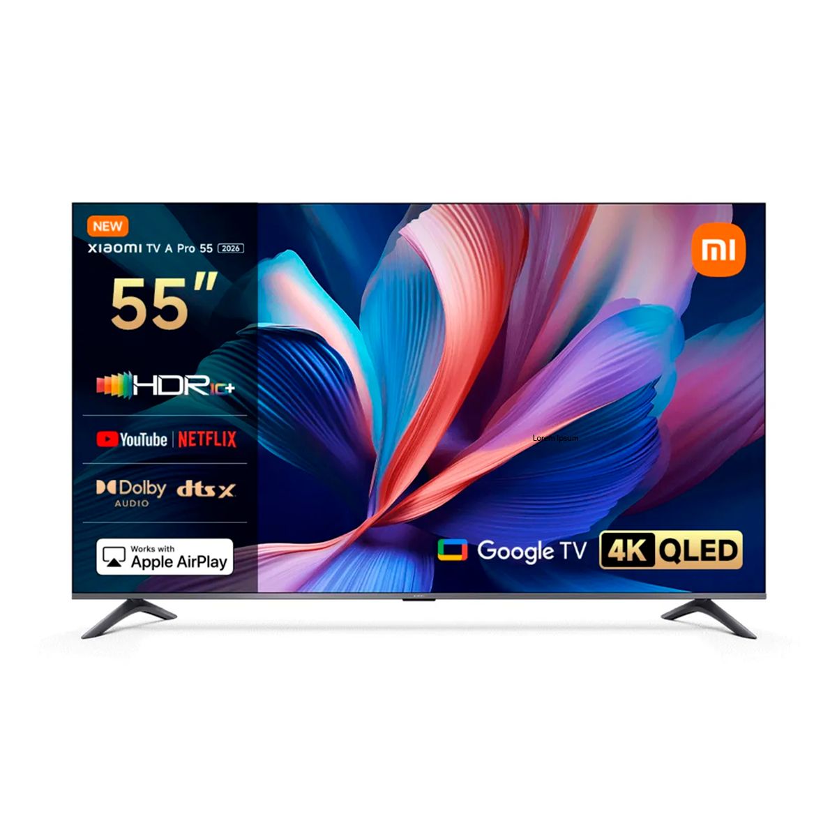 XIAOMI - Televisor Xiaomi 55" QLED Smart UHD 4K A PRO Google TV 2026