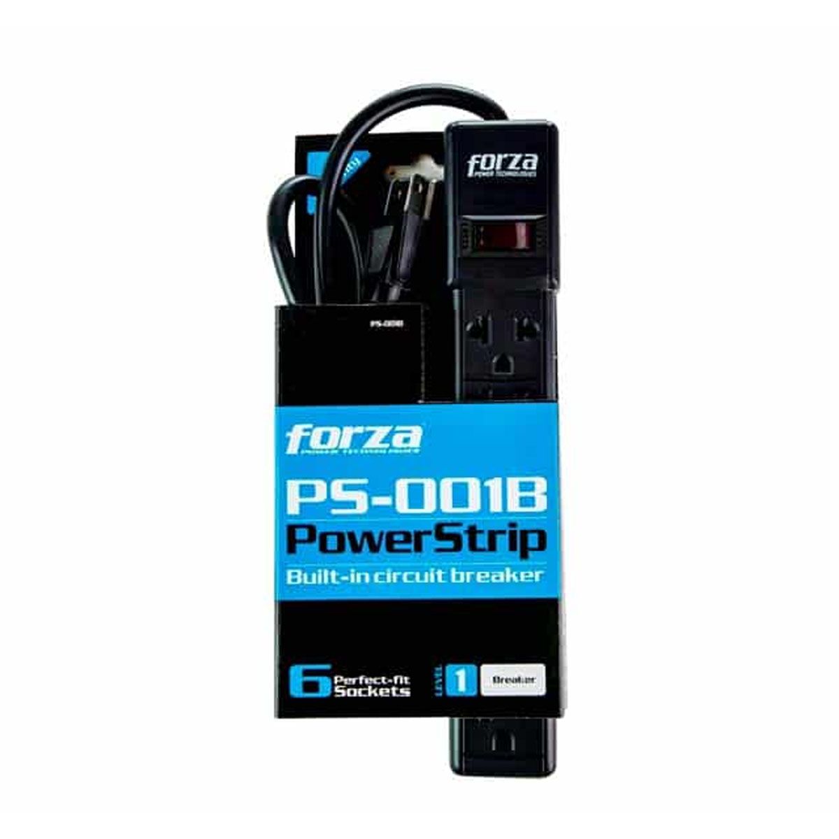 FORZA - SUPRESOR DE PICO FORZA PS-001B 6 TOMAS