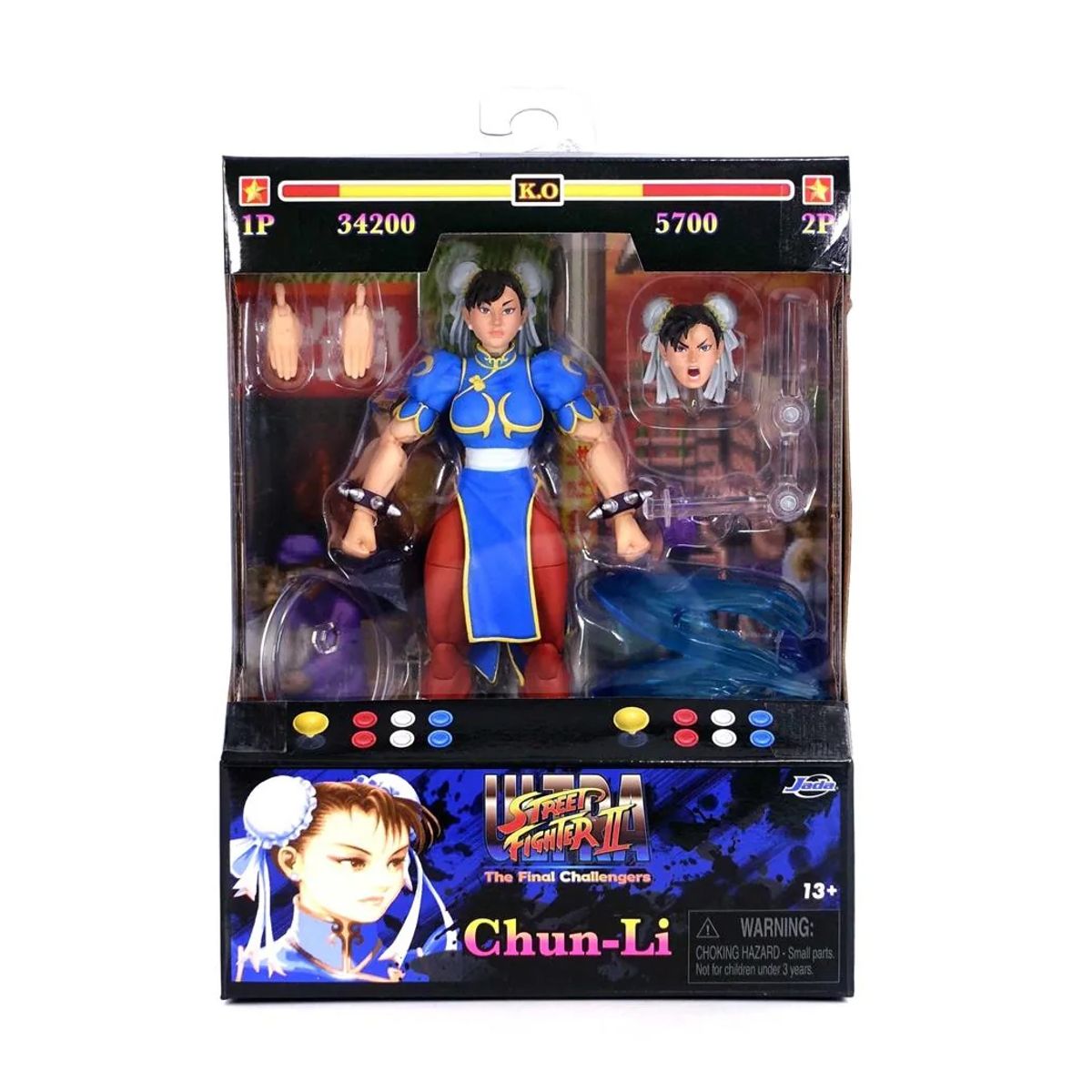 JADA TOYS - Street Fighter II Ultra - Chun-Li Figura de 6