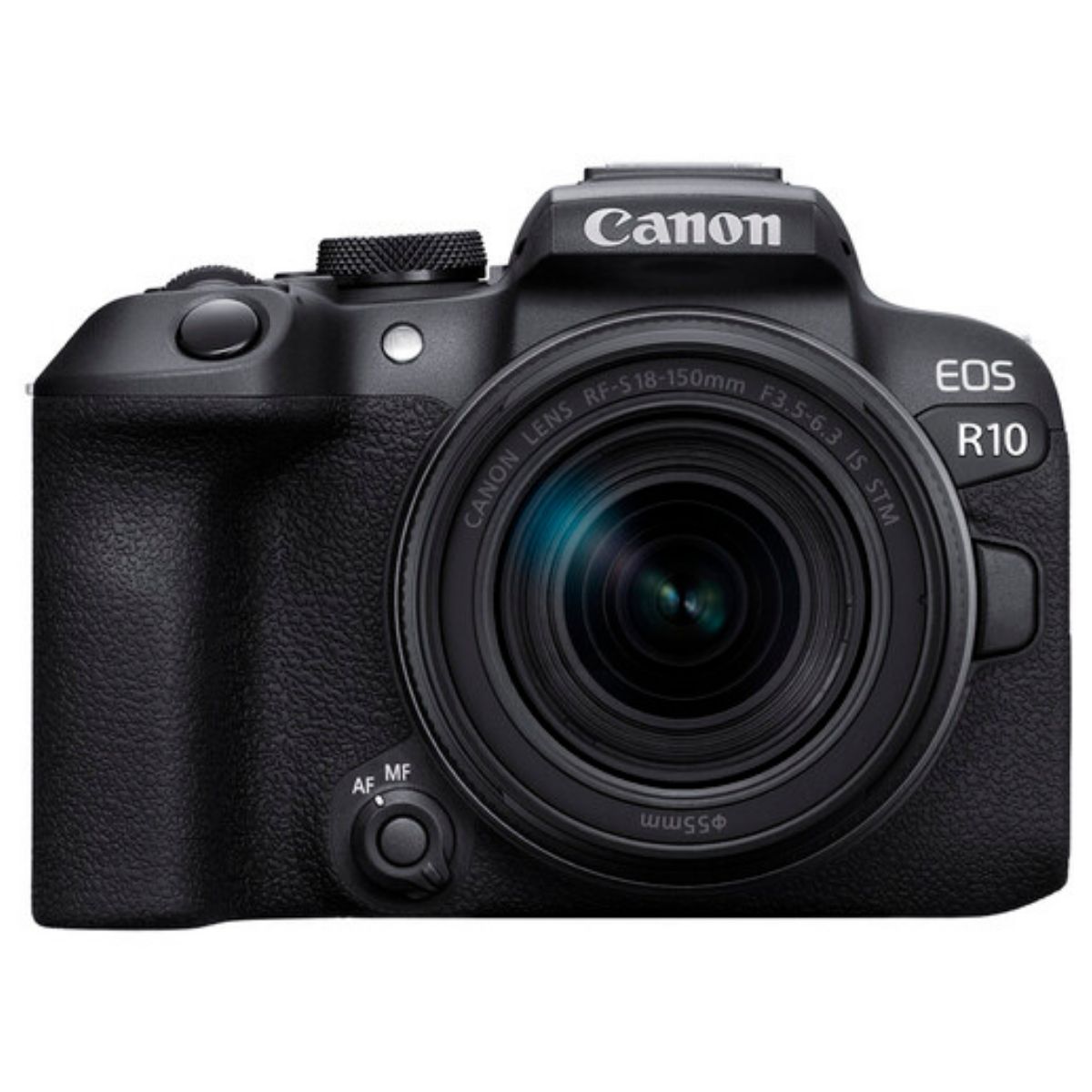 CANON - Cámara Mirrorless EOS R10 + Lente RF-S 18-150MM IS STM + Kit Básico