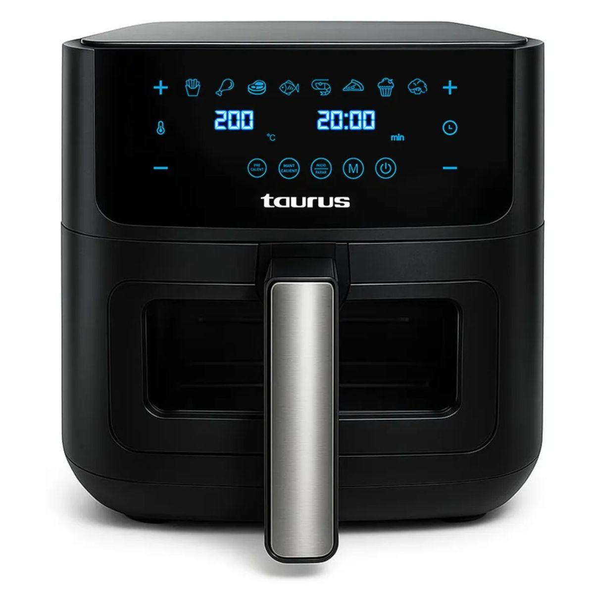 TAURUS - Freidora de Aire Taurus Aero Crispy 8 Litros Digital Negro