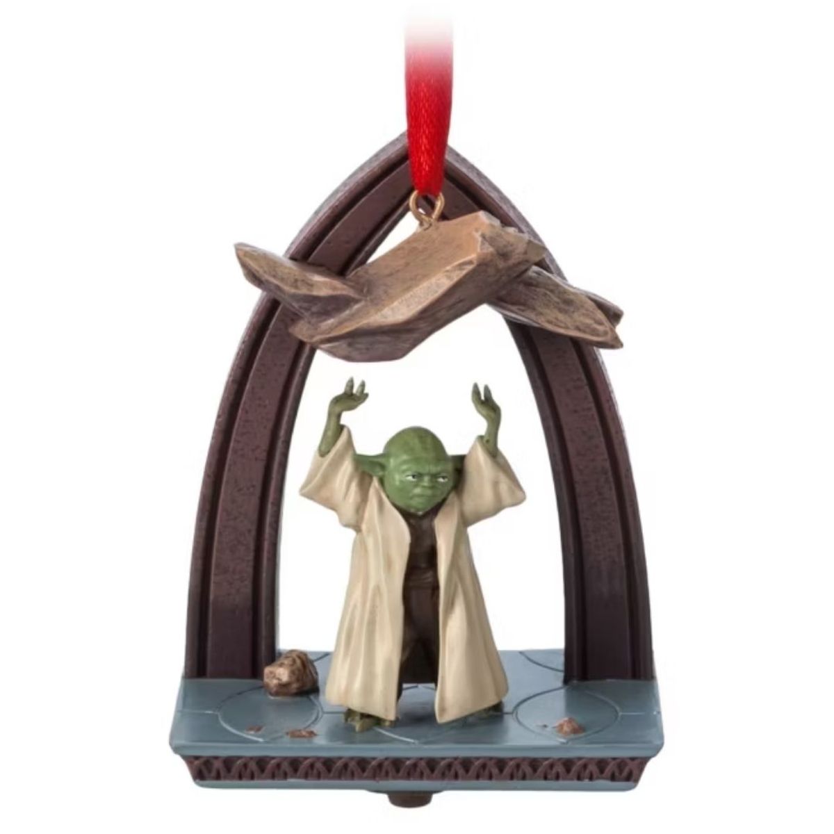 DISNEY CLASICOS - Ornamento Navidad Disney Store  Yoda star wars