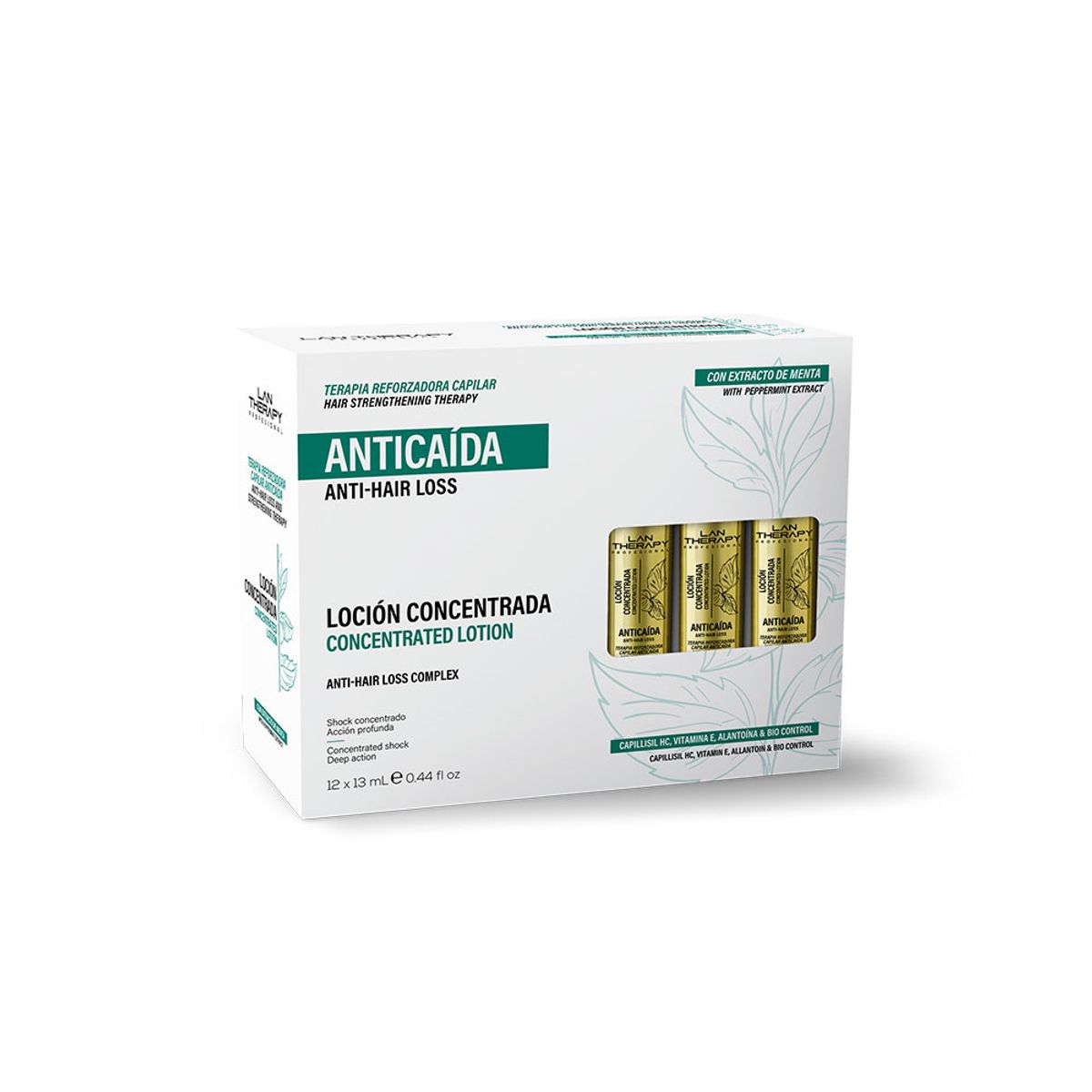 Lanosterin - Loción Concentrada Lan Therapy Anticaída x 12 und