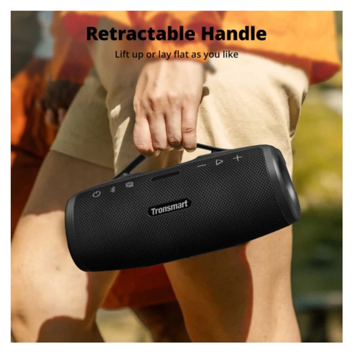 TRONSMART - Altavoz Portátil Tronsmart Mirtune S100 50W Bluetooth 5.3 – Resistente al Agua IPX7